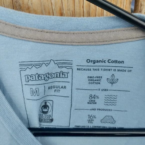 Patagonia Blue Short Sleeve Tee - Picture 2 of 3